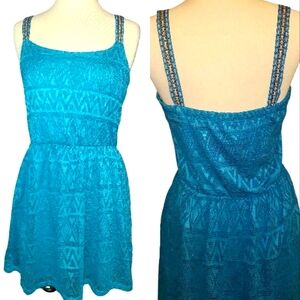 Trixxi Teal Dress